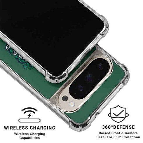 Wizarding World Harry Potter Slytherin House Crest Pixel 9 Pro XL Clear Case